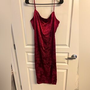 Windsor midi red dress L